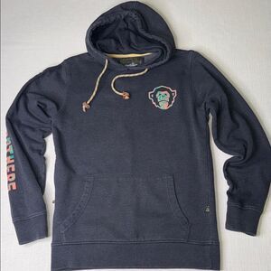 Howler Brothers Navy Hoodie with Graphic Accent